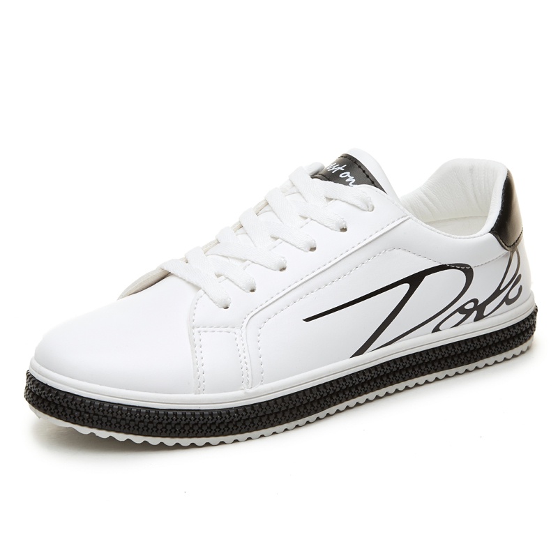 Highland Sepatu Pria Sneakers Sepatu Pria Putih Kasual Sepatu Kerja Kuliah Unisex sepatu Cowok Santai Import KSC105