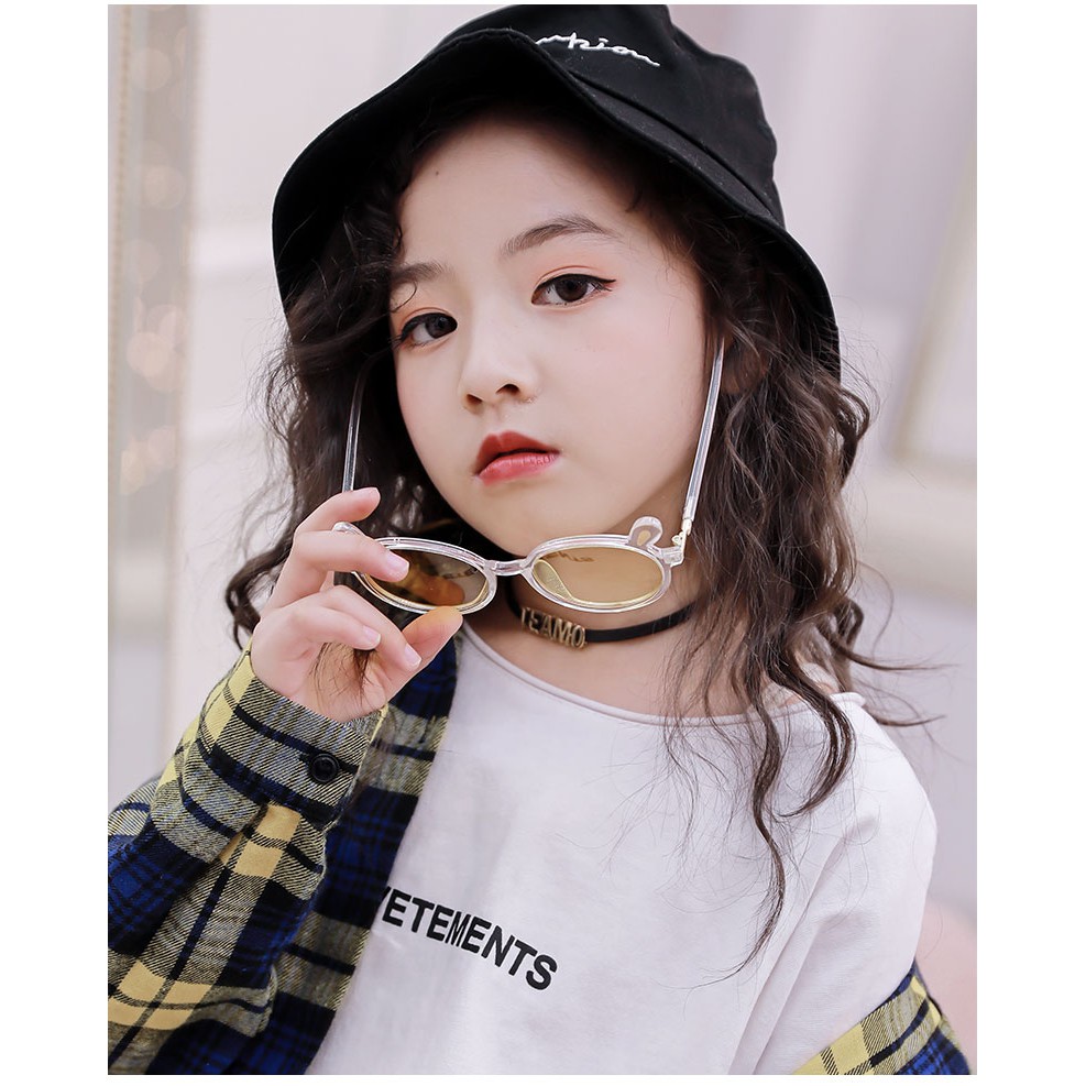 Kacamata Anak Model Telinga Kelinci Gaya Korea/Fashion Anak Terbaru Telinga Beruang kacamata hitam High Quality Import