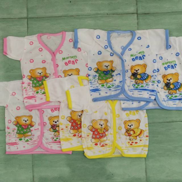 Baju bayi baru lahir 0-6 bulan newborn pendek