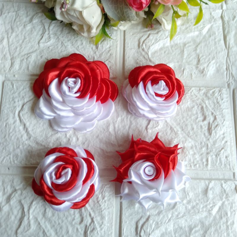 Bros Mawar Simple Bros Merah Putih Bros bunga Bros Seragam Bros agustusan