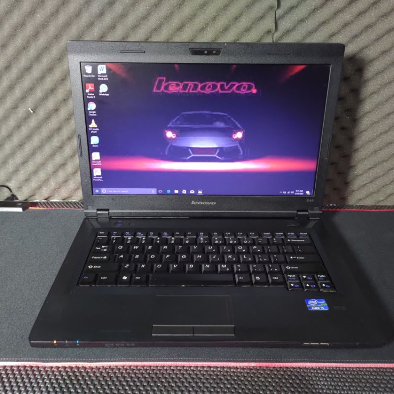 Laptop Lenovo E49 murah core i5 Gen 3 Ram 8GB /  SSD  windows 10 pro