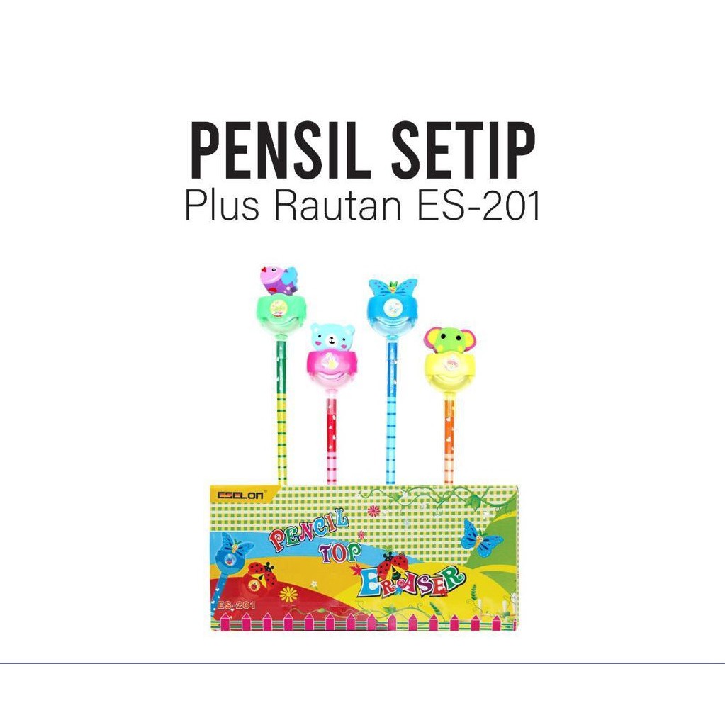 

Pensil / Pensil + Penghapus + rautan / Pensil set ES201