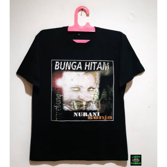 KAOS BAND SI BUNGA HITAM