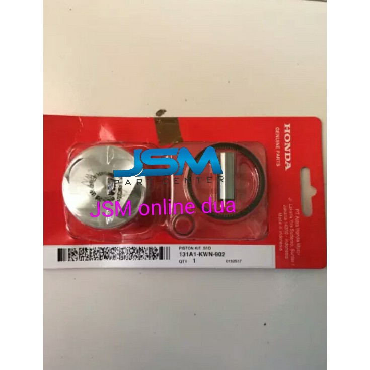 PISTON KIT SEHER DAN RING SEHER VARIO 125 VARIO125 ALL SIZE ORI AHM ORI ORIGINAL