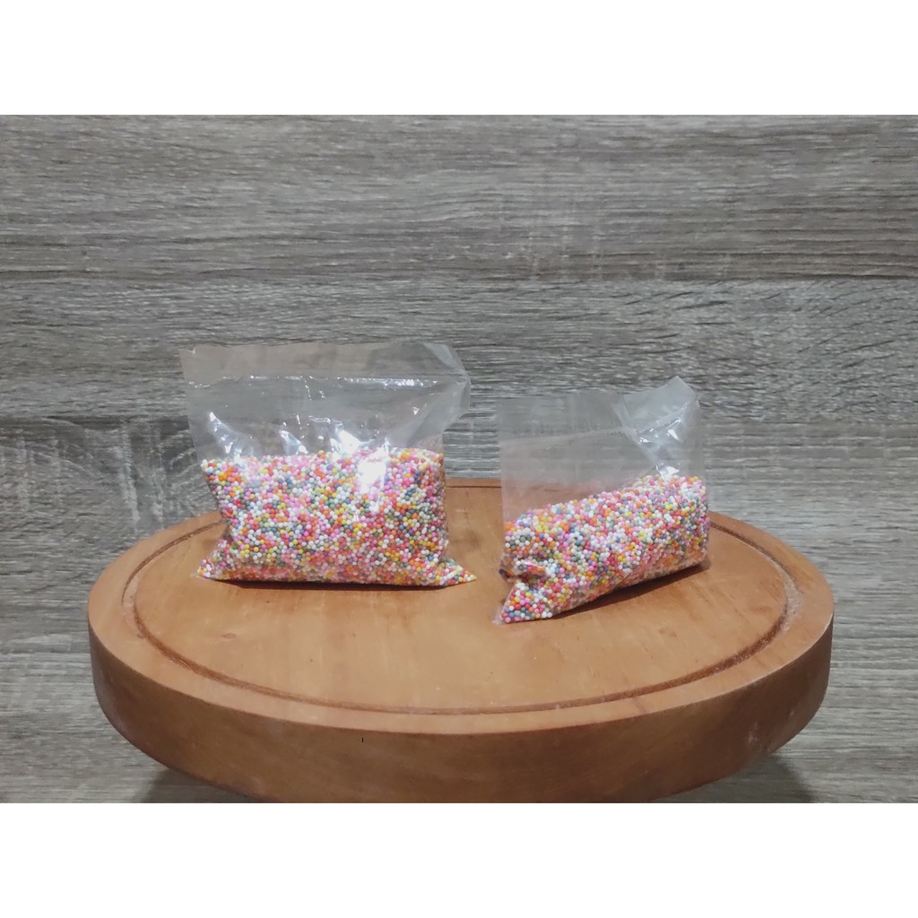 

Permen tabur aksesoris cake donut / sprinkle / spikel / Trimit warna warni / rainbow kemasan repack