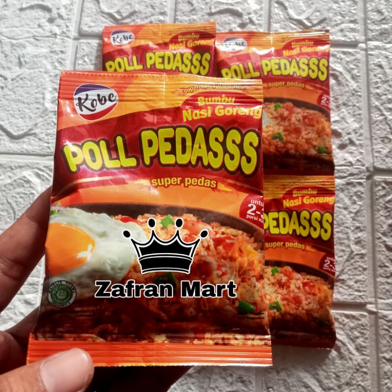 

Bumbu Nasi Goreng Poll Pedas Kobe