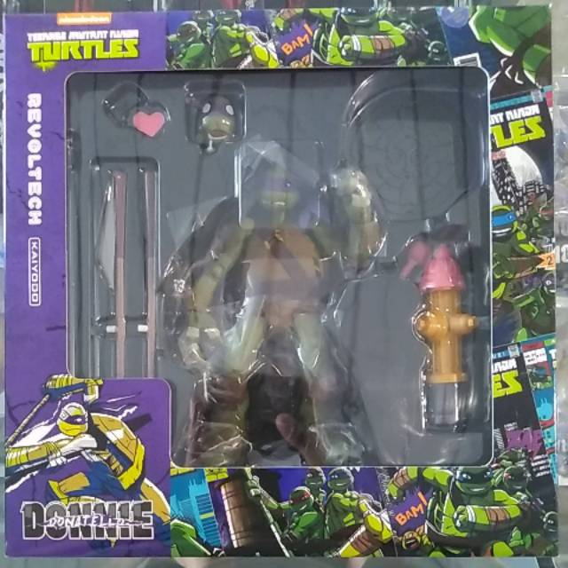 Revoltech Donatello NEW ORI MIB TMNT Donnie Nickelodeon