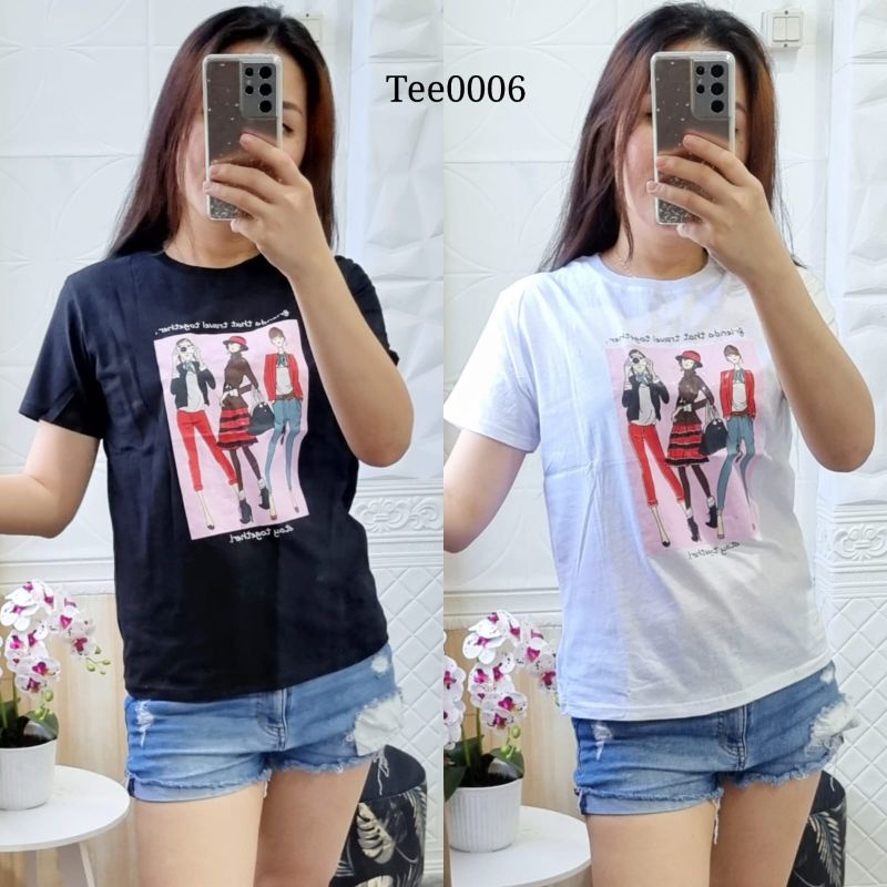 Kaos Tumblr Tee Hitam Putih / Kaos Murah Berkualitas / Part 7