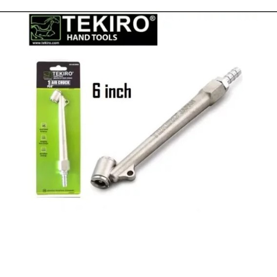 TEKIRO Air Chuck Tekiro 6 inch atau Tire Chuck Alat isi Angin Ban Air Tire Chuck