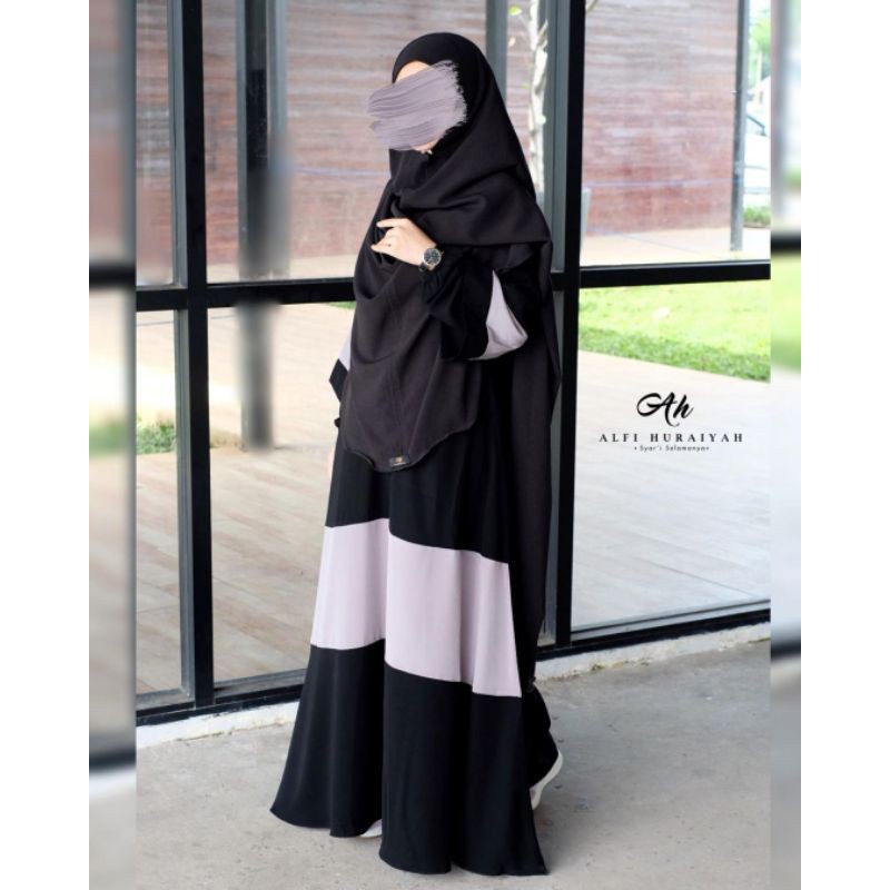 PRELOVED ABAYA KANCANA BY ALFI HURAIYAH