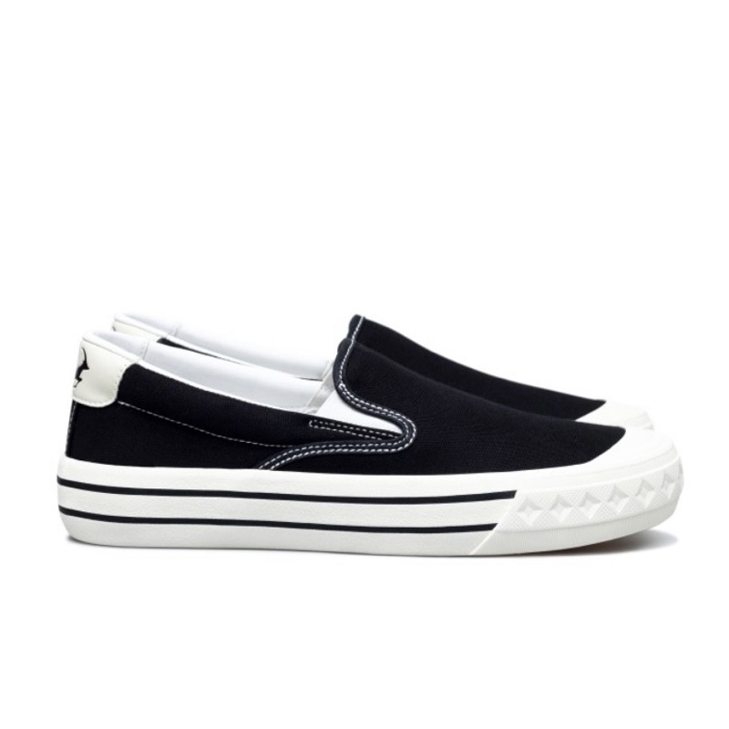 Compass Slip On Bw