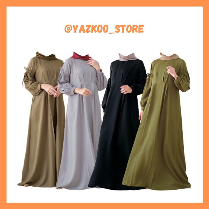 gamis wanita syari terbaru Daisy by Mysure dress perempuan fashion muslimah terbaru