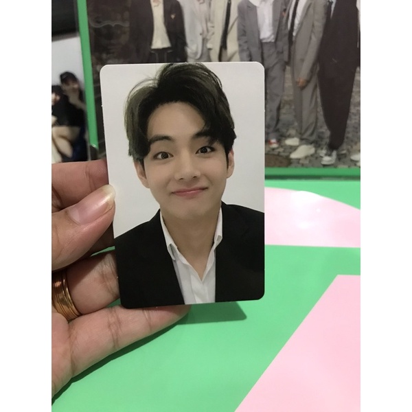Photocard Taehyung Memo dvd 2020