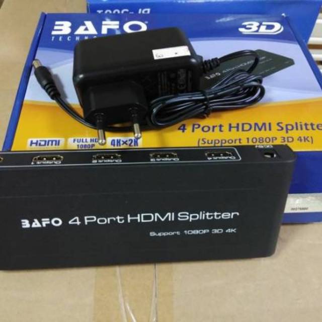 Bafo Hdmi Splitter 4 Port