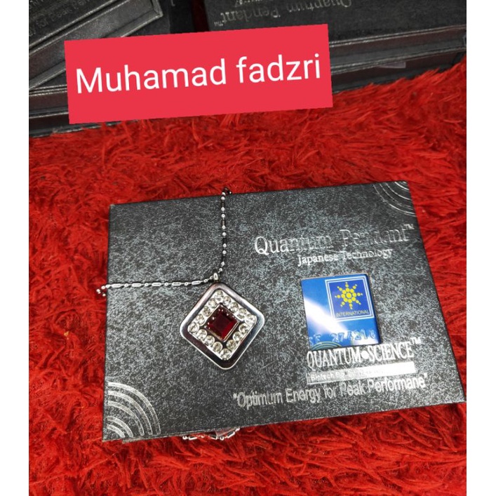 kalung kesehatan Quantum pendant ion negatif