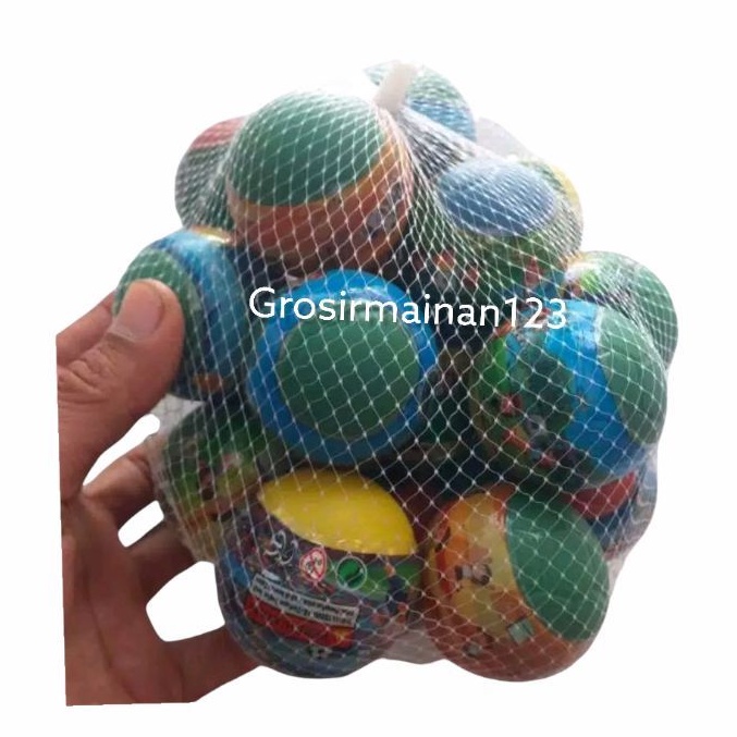 mainan bola heboh / bola berhadiah grosir isi 20 pcs