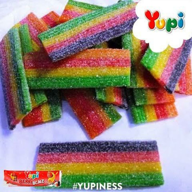 Yupi Berri Bonz box isi 24 pcs