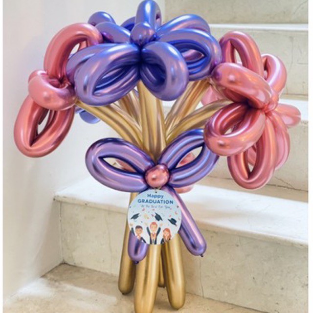 FLOWER BALLOON BOUQUET