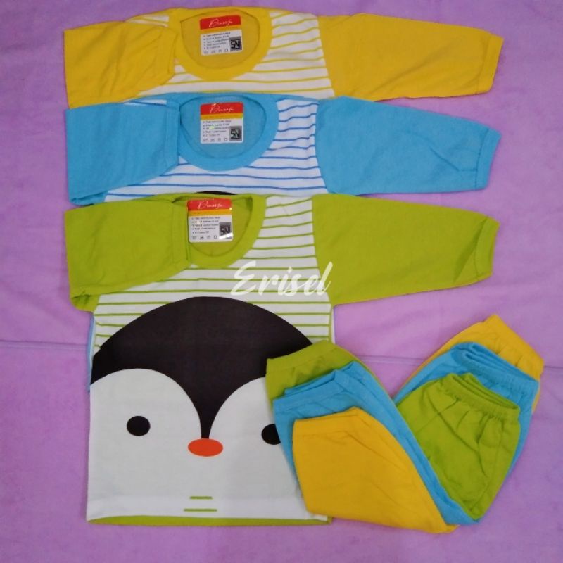 Setelan Bayi Laki Laki 6 12 Bulan Dnoorfa SNI Original