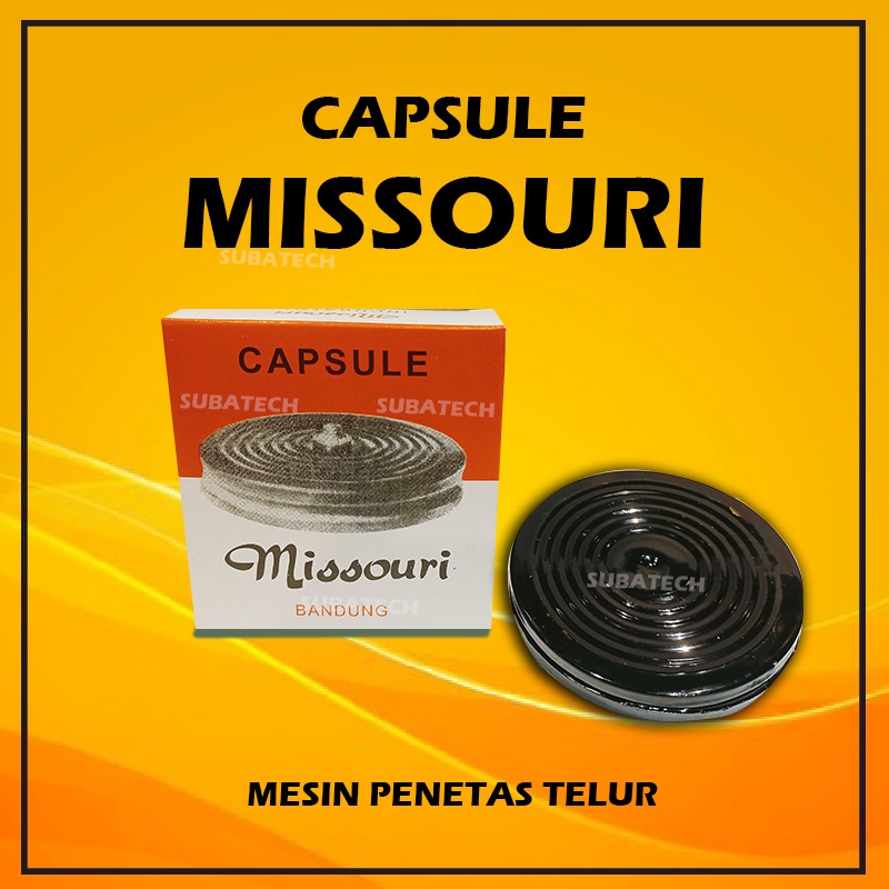 Capsule Thermostat Missouri untuk Mesin Tetas Telur Ayam Bebek Burung