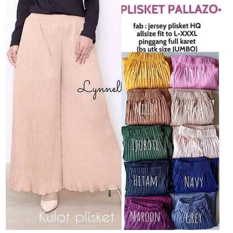 KULOT PLISKET JUMBO // KULOT PLISKET JUMBO MURAH