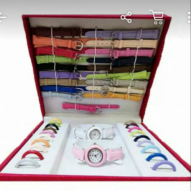 Jam tangan 21 jari 2 mesin jam