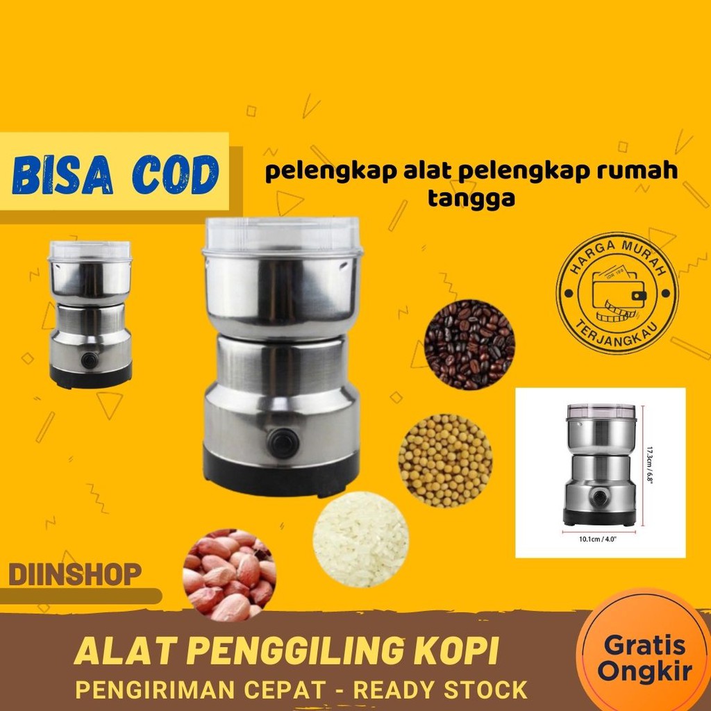 BLENDER BUMBU DAPUR PORTABLE NIMA ALAT PENGGILING BIJI ...