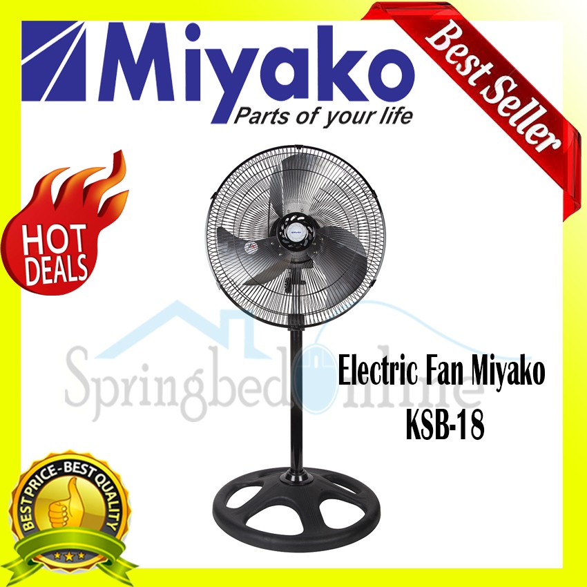 Electric Fan Miyako Stand Fan - KSB 18