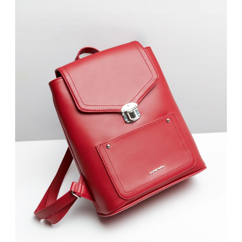 TAS RANSEL MERAH BAG IMPORT SOPHIE MARTIN PARIS TAS TERBARU SHOPEE SHOPIE SHOPI SOPI TALITHA PROMO