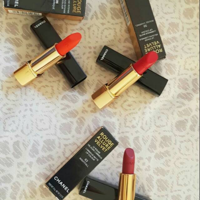 Chanel Rouge Allure Velvet Lipstick