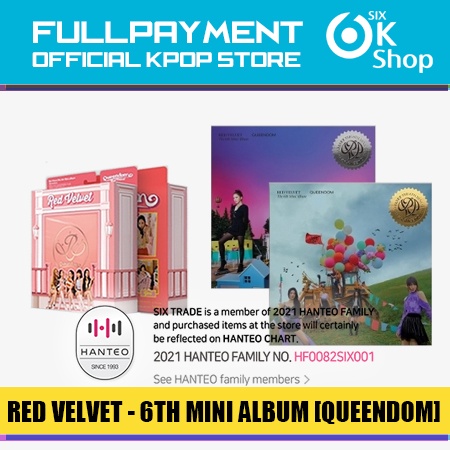 Red Velvet - 6th Mini Album QUEENDOM Case / Photobook Ver