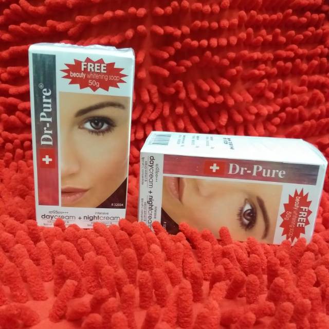 PAKET CREAM Dr PURE SET FREE SABUN BPOM | Dr GOLD BPOM