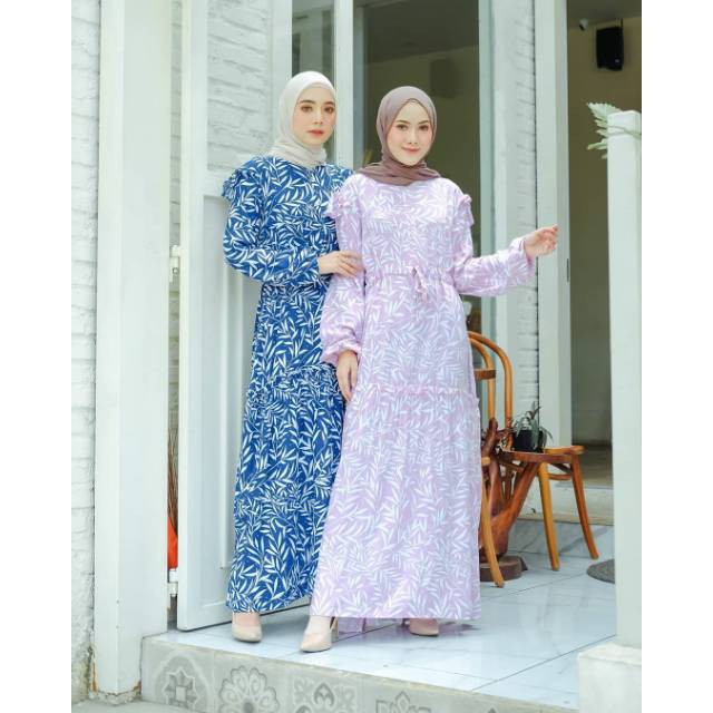 PAKAIAN MUSLIM WANITA - ALIKA DRESS - DRESS WANITA - PAKAIAN TERLARIS