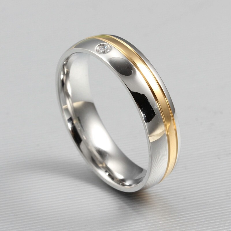 [BEST SELLER] Cincin Couple Titanium / Cincin Couple Murah / Cincin Couple Anti Karat C013