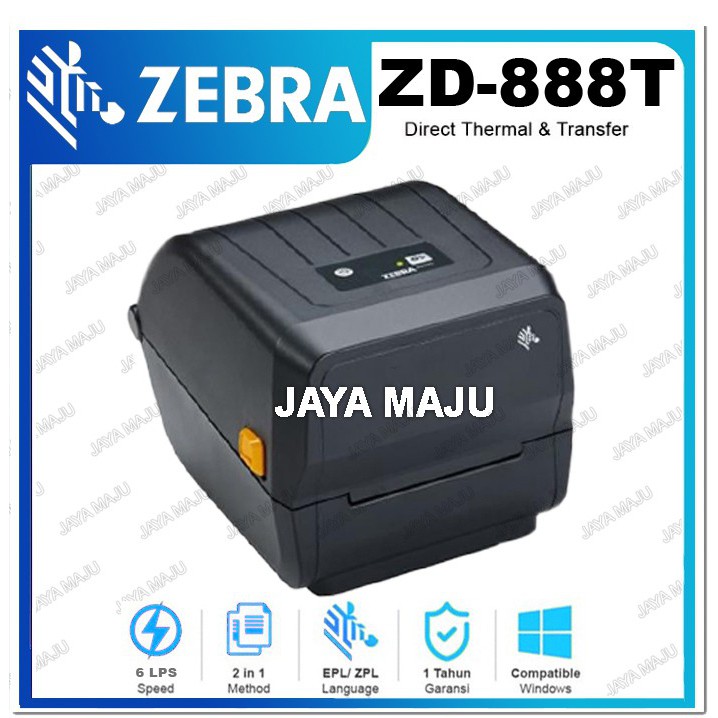 Printer Barcode Label Zebra ZD888 / ZD888T / ZD 888 ZD230 ZD 230 ZD 220 ZD220