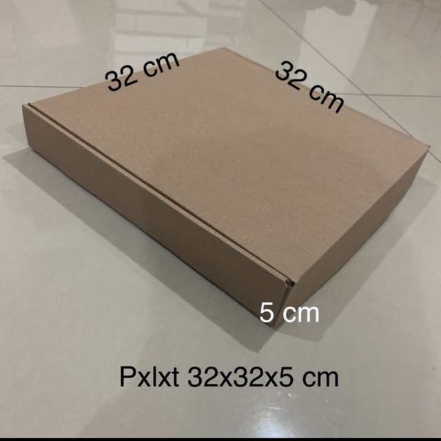 

Kardus / Box pizza 32x32x5 cm