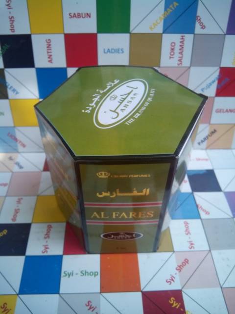 Parfum Al Fares By Ahsan Roll On Non Alkohol 6ml