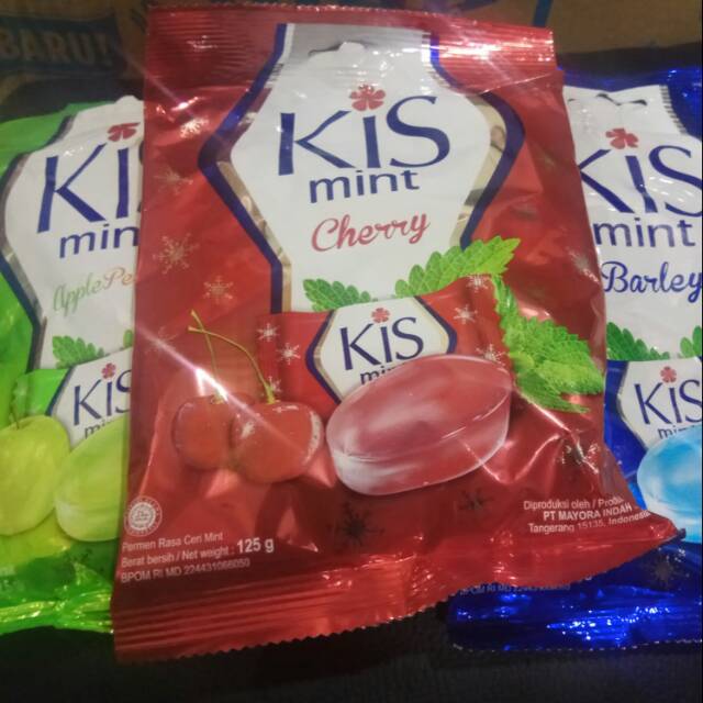 

permen kis cherry&barley&apple peach 1pack