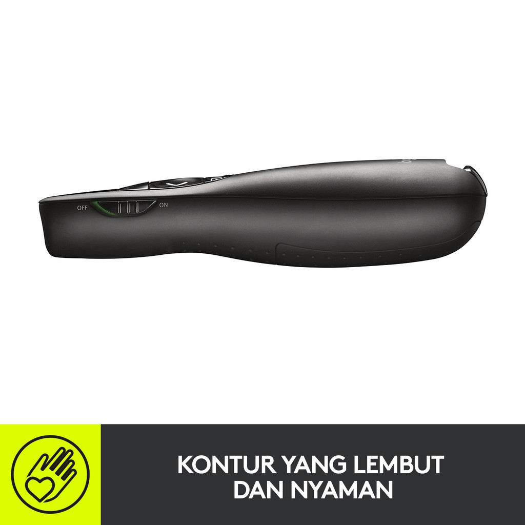 Pointer Logitech R400 Wireless Presenter Laser Presentasi