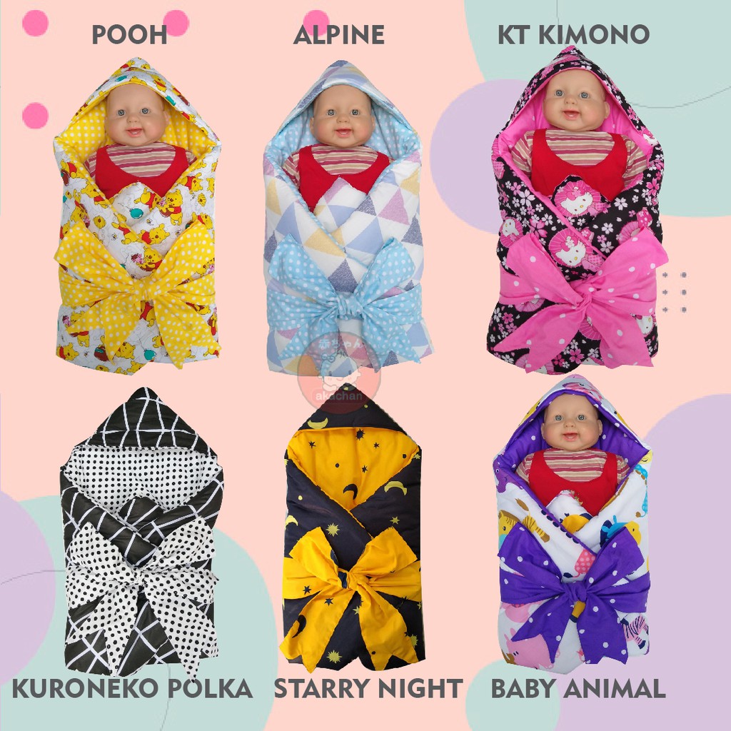 PRE ORDER selimut topi Akachan selimut topi pita travel blanket preorder PO