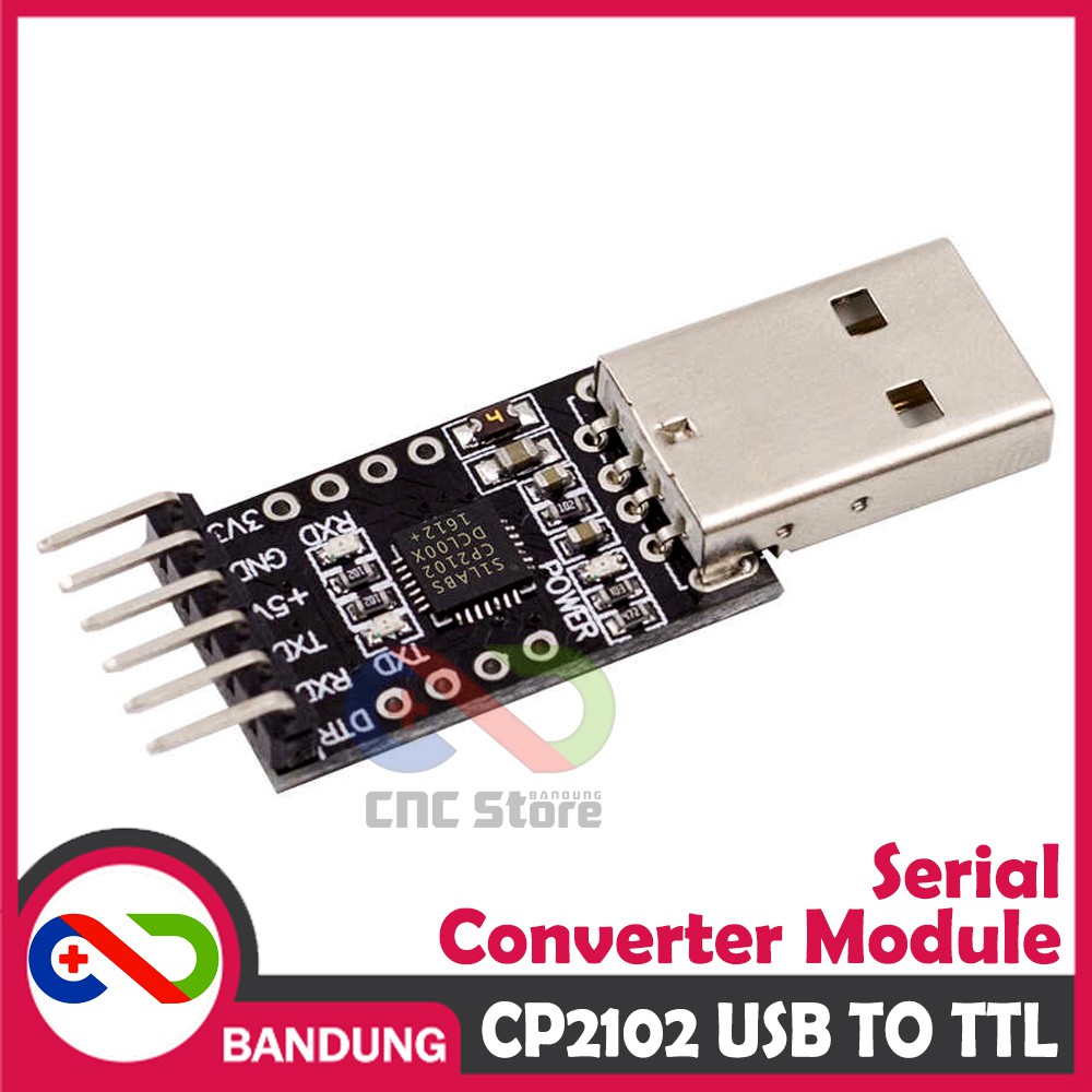 CP2102 USB TO TTL SERIAL CONVERTER MODULE ARDUINO ESP8266 RASPBERRY REPLACE FT232RL