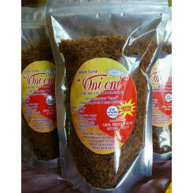 

Abon Tuna khas manado murah