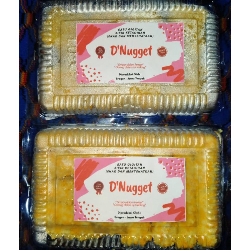 

D'Nugget (Nugget Ayam dan Nugget Sosis Homemade tanpa MSG)