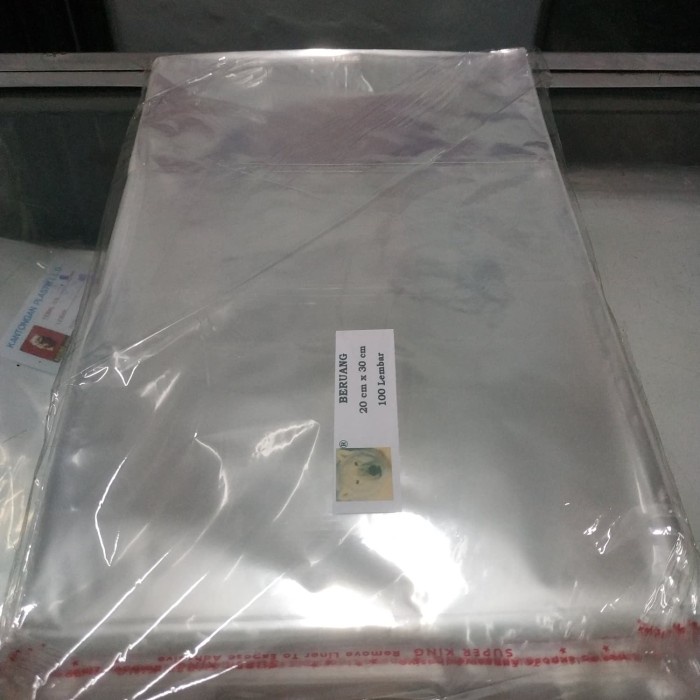 

Kantong opp lem 20x30 cm