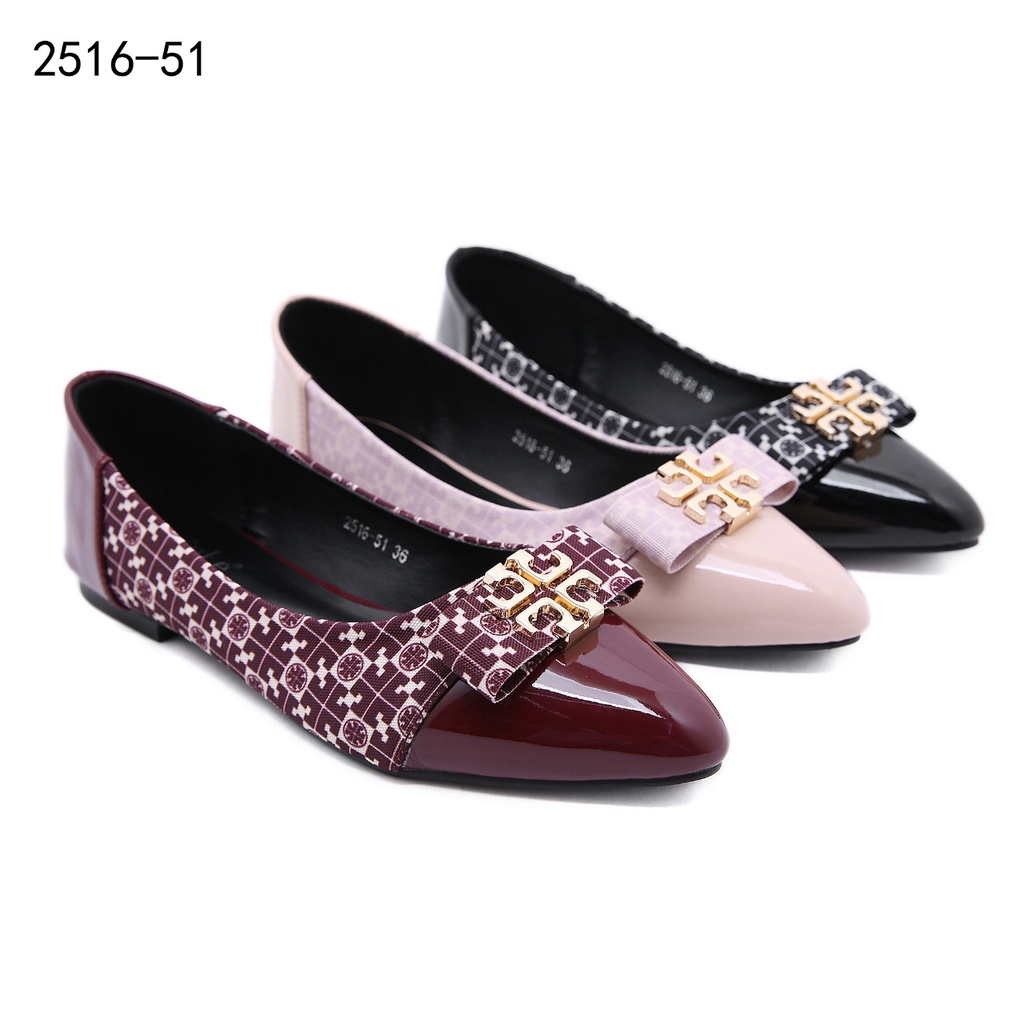 TB X KAFULE Cap Toe Ballet Flat Shoes #2516-51