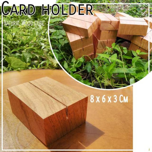 

Business wood card holder, name card holder wedding table numbers