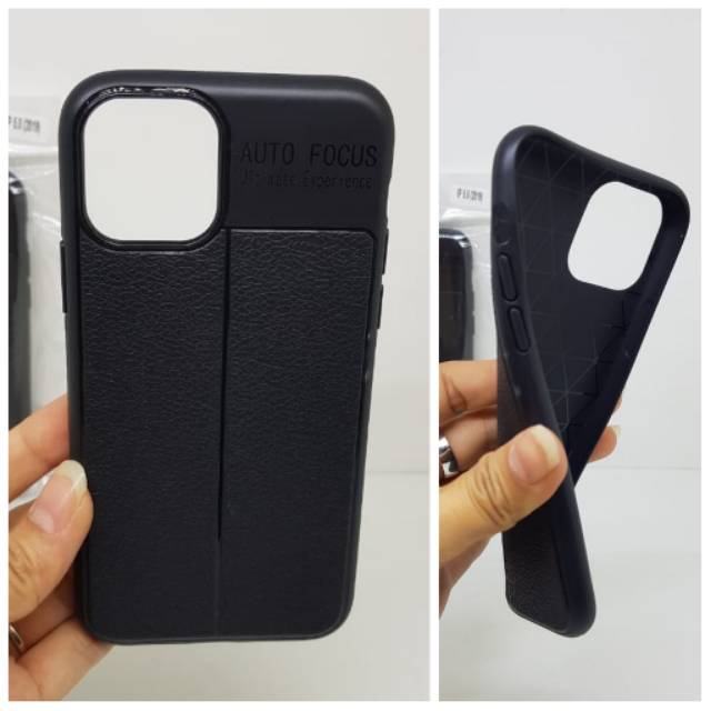 Auto Focus iPhone Pro 11 5.8 inchi Leather Soft Case iPhone 11 Pro 2019 Auto Fokus iPhone11Pro 5.8&quot;