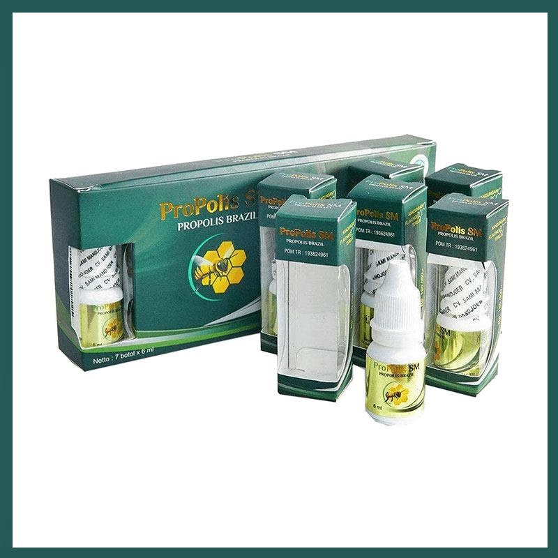 Obat Alergi Dingin, Gatal-Gatal, Biduran | 100% Propolis SM (ORIGINAL)