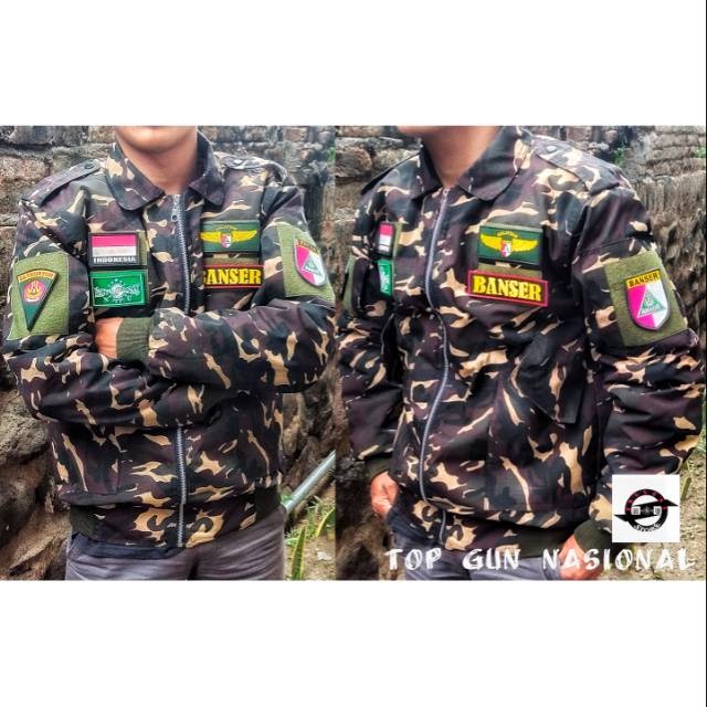 Jaket Banser - Jaket Banser Top Gun - Jaket Top Gun Nasional
