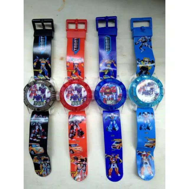 Jam Tangan Anak Fashion Laser Melodi Character Cowo